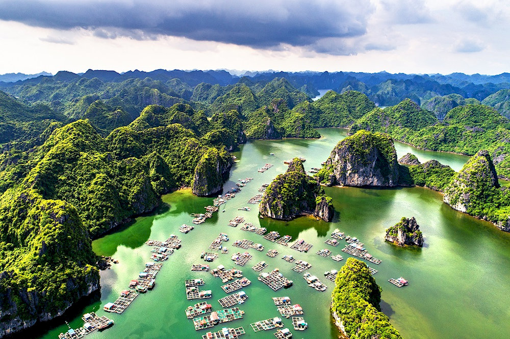 Lan Ha Bay possesses a peaceful beauty and is quite pristine 